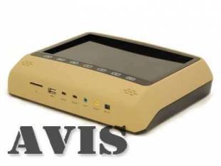 Навесной монитор на подголовник AVIS AVS0988T 9" c DVD (бежевый)