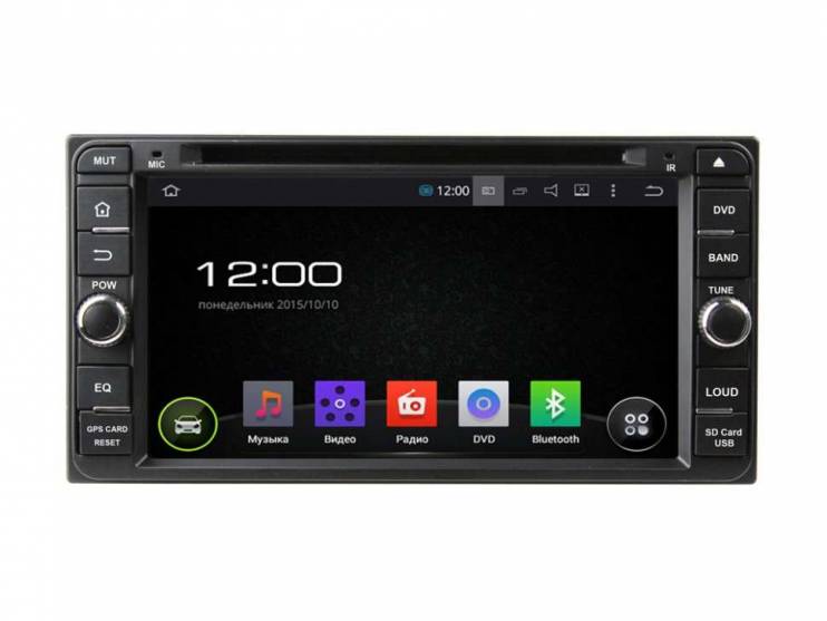 Штатная магнитола FarCar S130 Toyota Highlander (2001-2006) R071