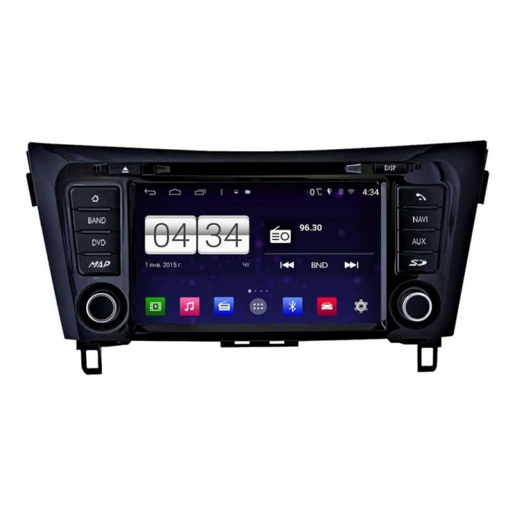 Штатная магнитола MyDean 5353-1 для Nissan Qashqai (2014-2016)