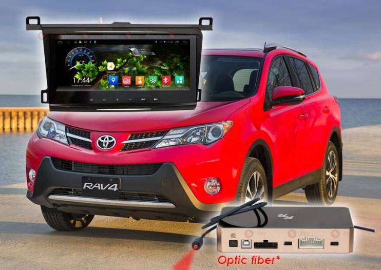 Штатная магнитола Redpower 31017V IPS Toyota RAV4 2013+ (без воздуховодов)